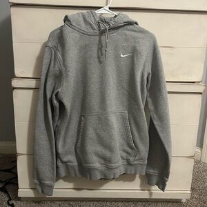 Nike Men's Heather Gray Pullover Hoodie